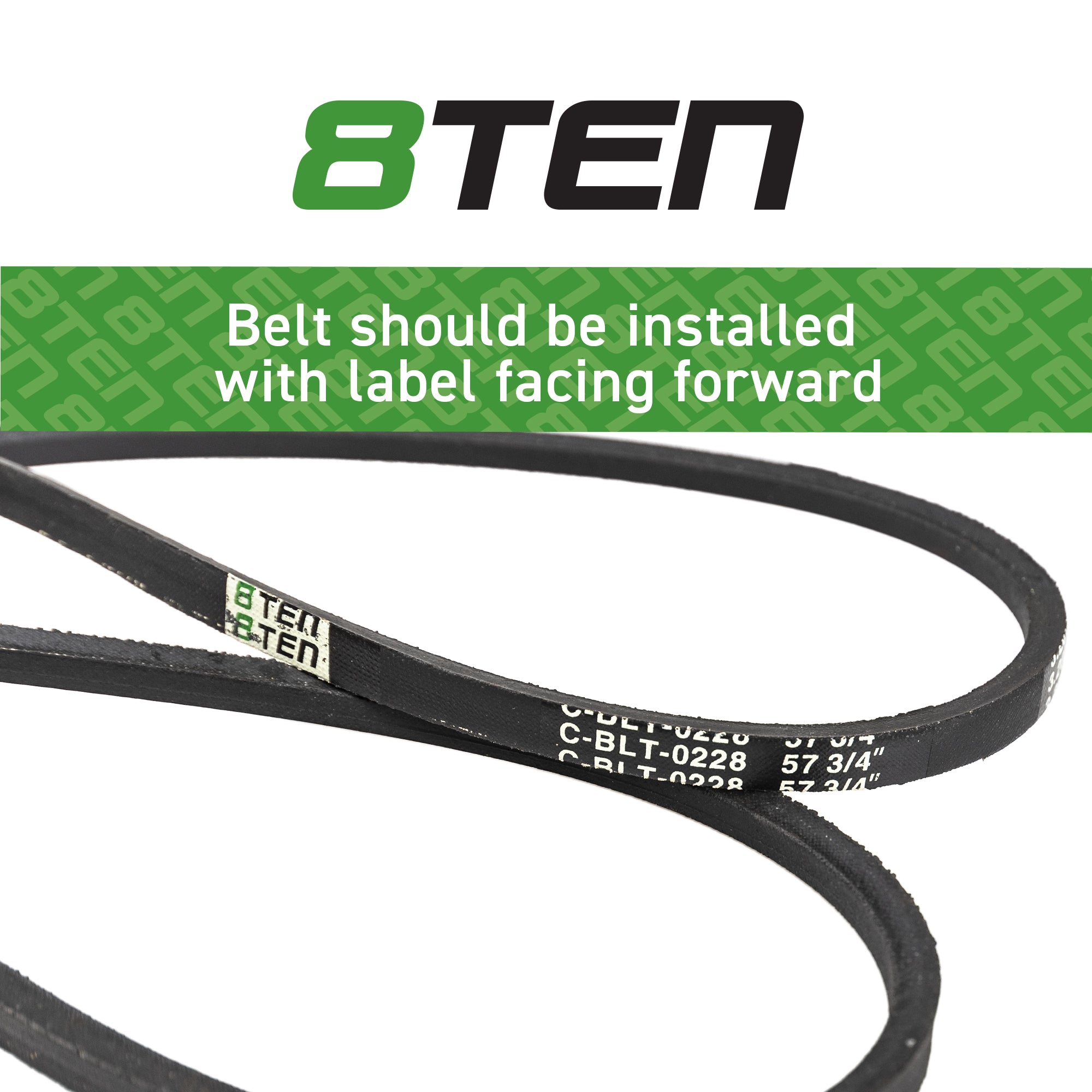 8TEN Drive Belt for MTD Cub Cadet RZT 50 42 754-04043 954-04043 810-CBL2440T