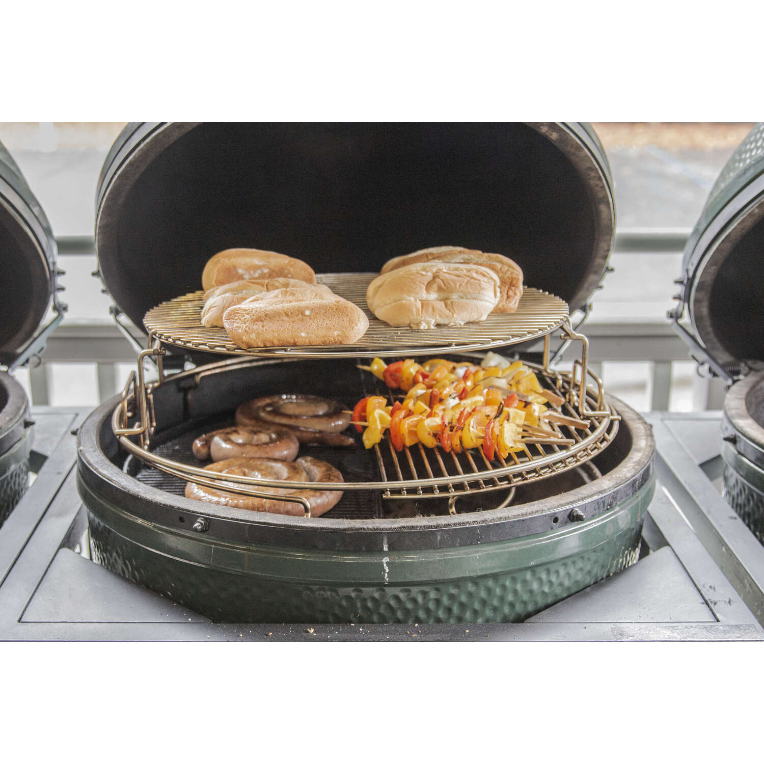 Big Green Egg EGGspander Kit Grill Expander 30 in.