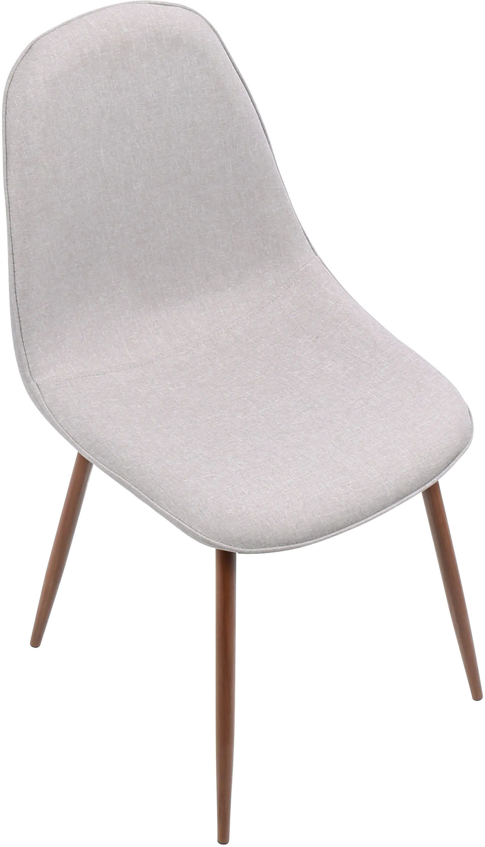 Mid Century Light Gray Dining Room Chair (Set of 2) - Pebble