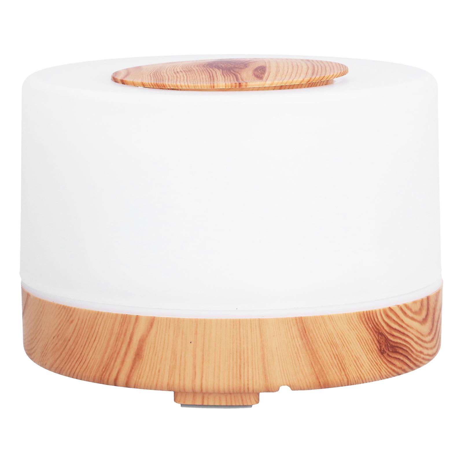 300ml Air Humidifier Wood Grain Aroma Diffuser With Color Changing Led Light For Home 100240vuk Plug