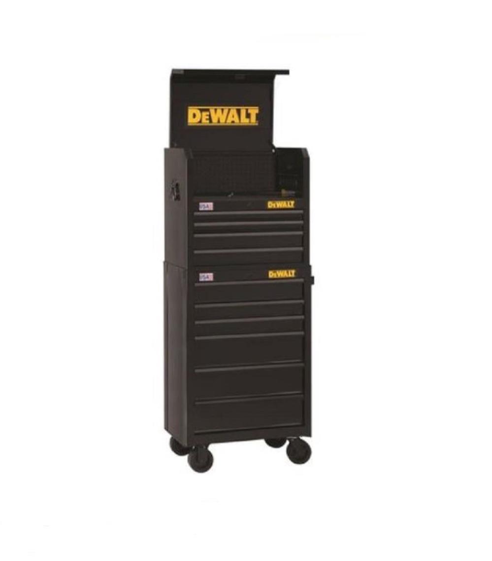 26 In. Black Metal Tool Chest Complete Unit