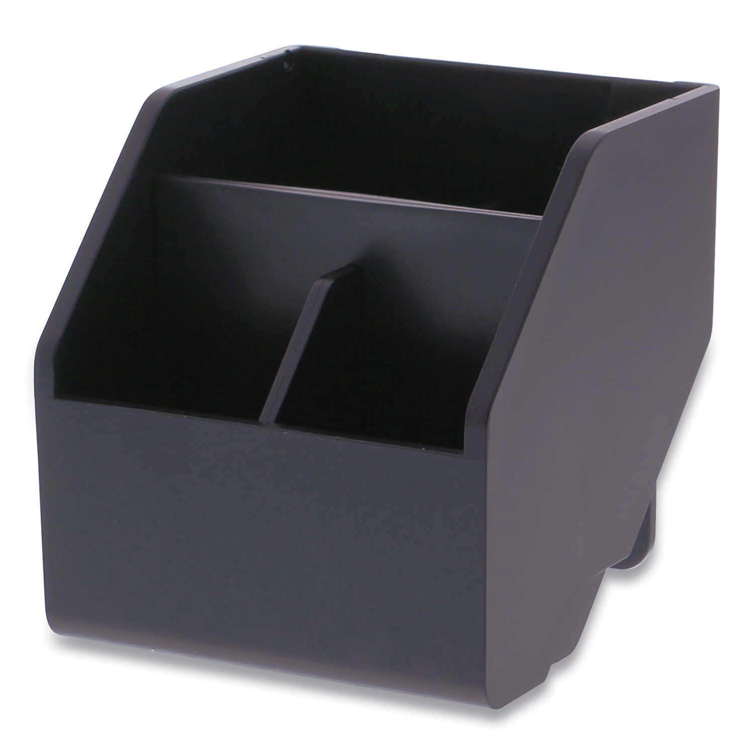 Konnect Desktop Organizer Short Storage Bin by Bostitchandreg; BOSKTCUPBLK