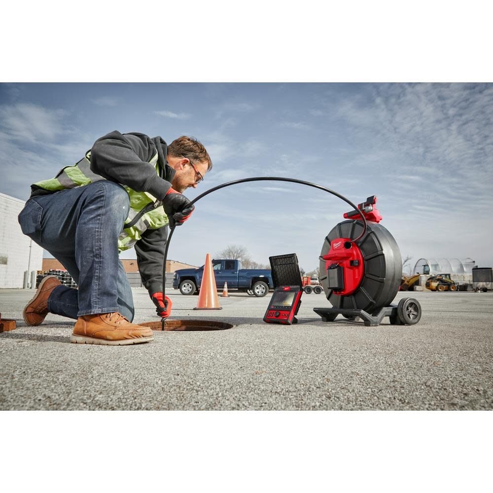 Milwaukee M18 325' Stiff Pipeline Inspection Reel 2976-20 from Milwaukee