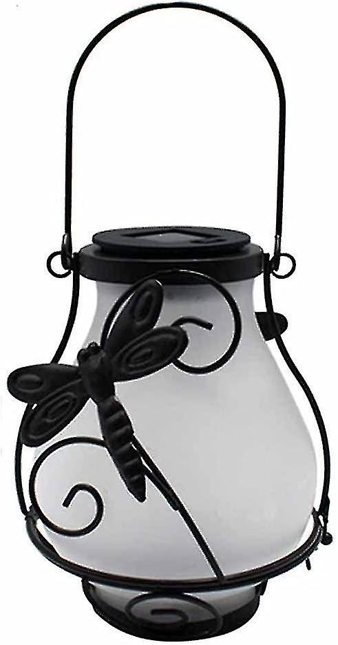 Outdoor Hanging Portable Torch Led Flame Solar Lamp Dragonfly Light