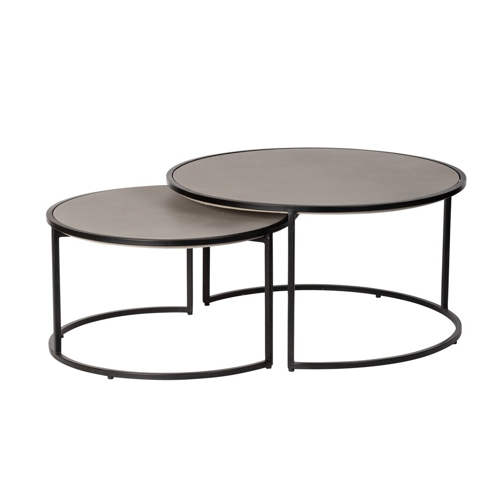 Kerr Concrete Nesting Coffee Tables