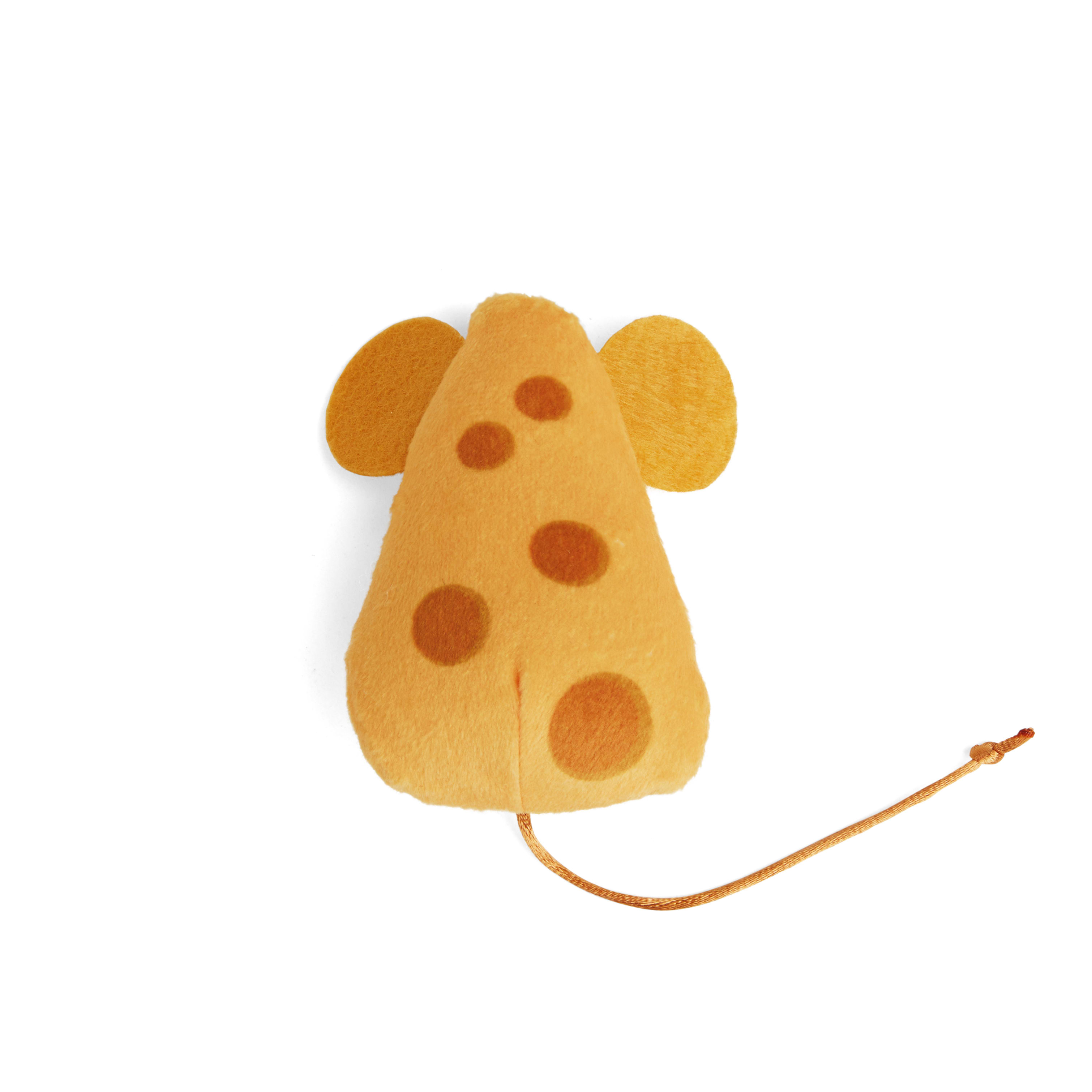 Leaps  Bounds Dental Cheese Mouse Cat Toy