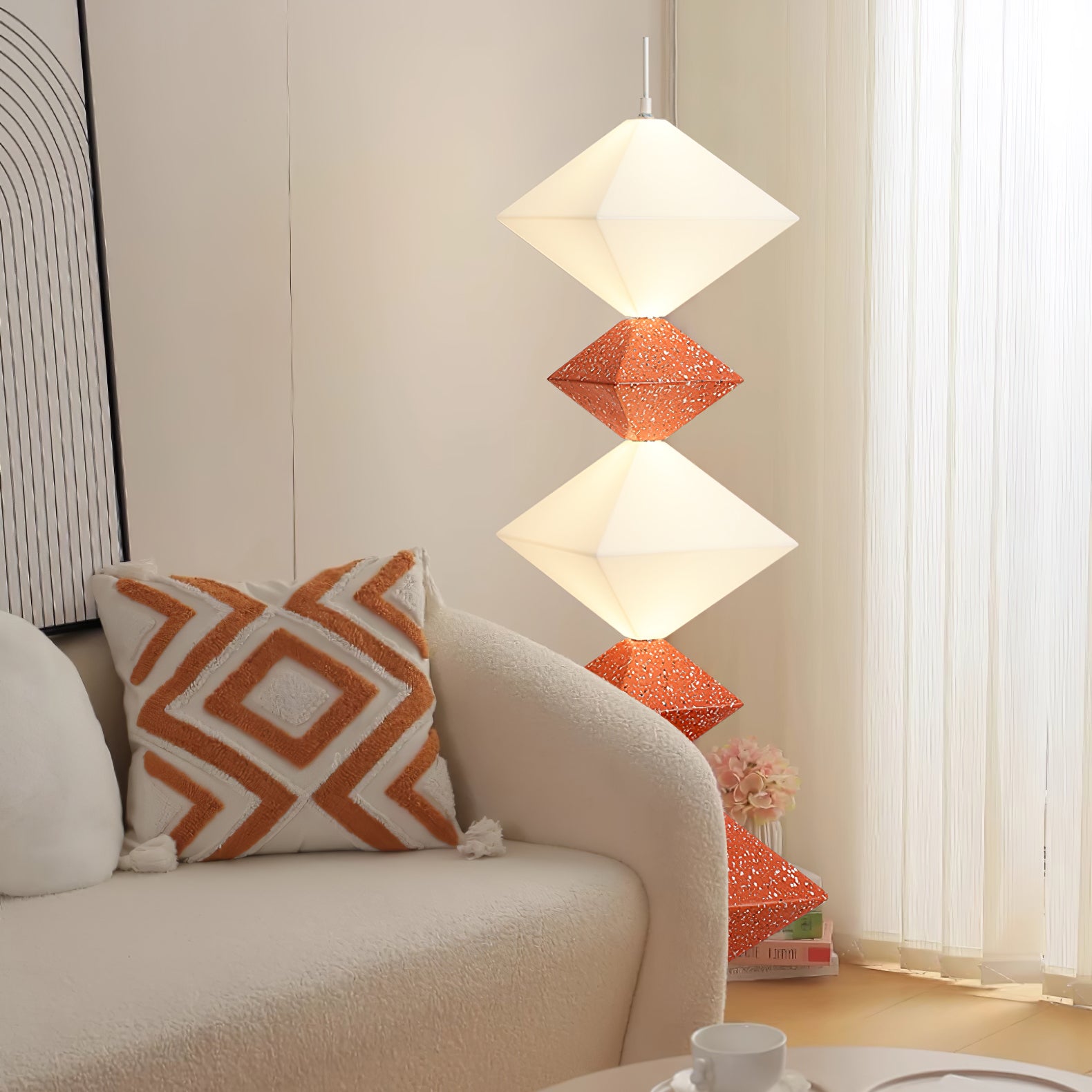 Rhombus Cube Floor Lamp