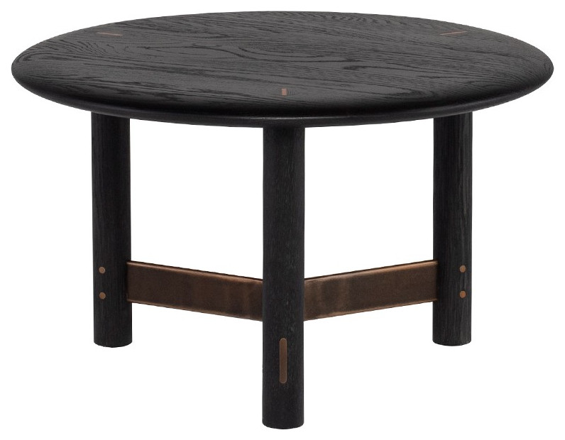 Sti Light Ebonized Wood Coffee Table  HGDA851   Transitional   Coffee Tables   by Kolibri Decor  Houzz