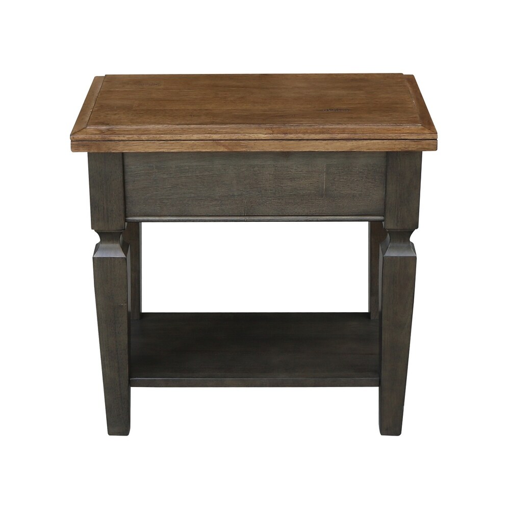 Solid Wood Vista Side Table