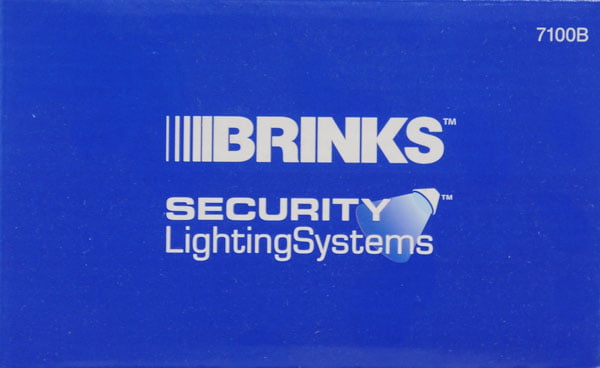 Brink's Dual Lamp Flood Security Light， Bronze Finish