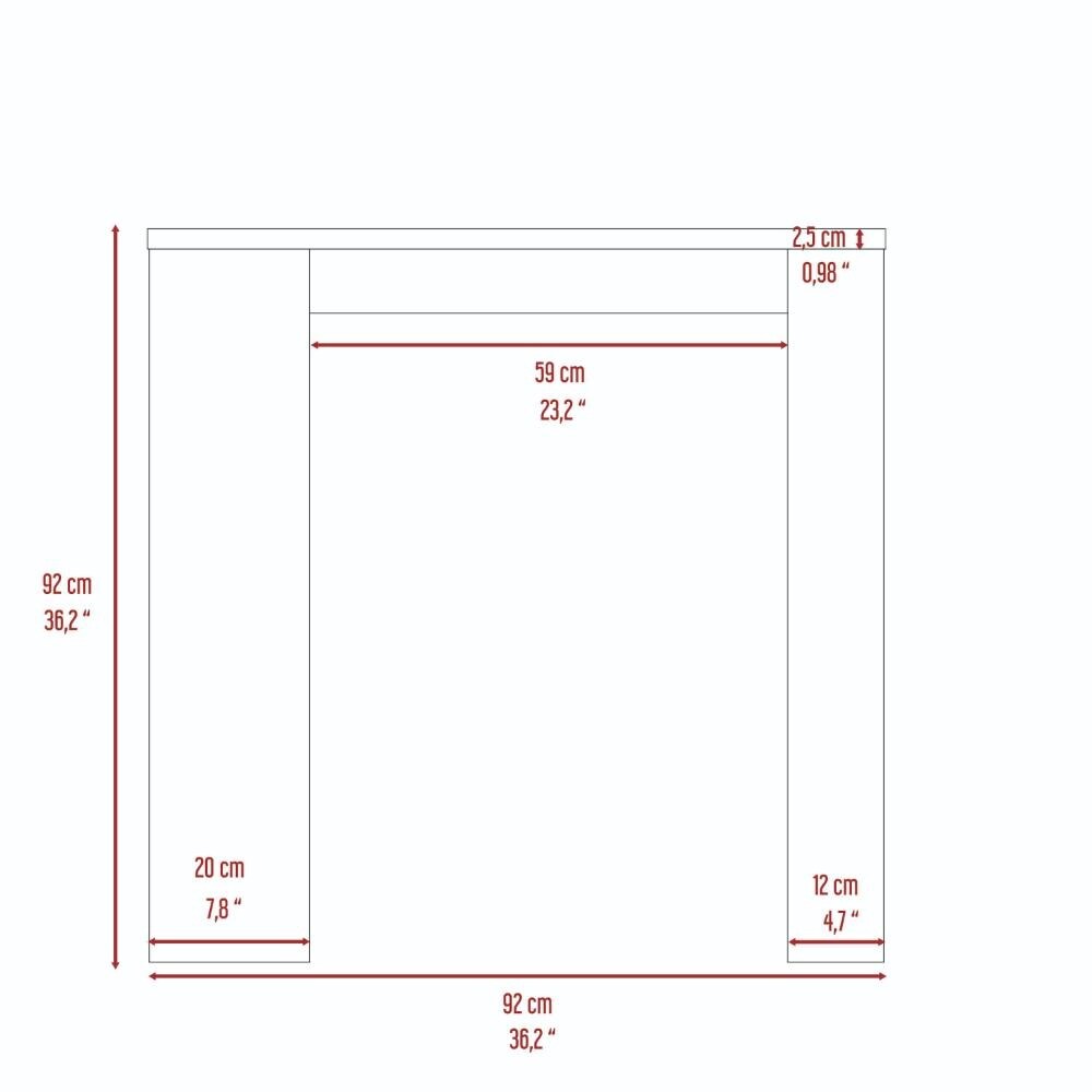 3 Shelf Kitchen Island with Storage Legs