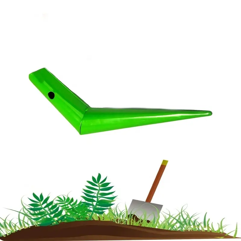 Steel Garden Seeder Soil Puncher Dibber Soil Hole Digger Sowing Tool for Plant Migration Nursery