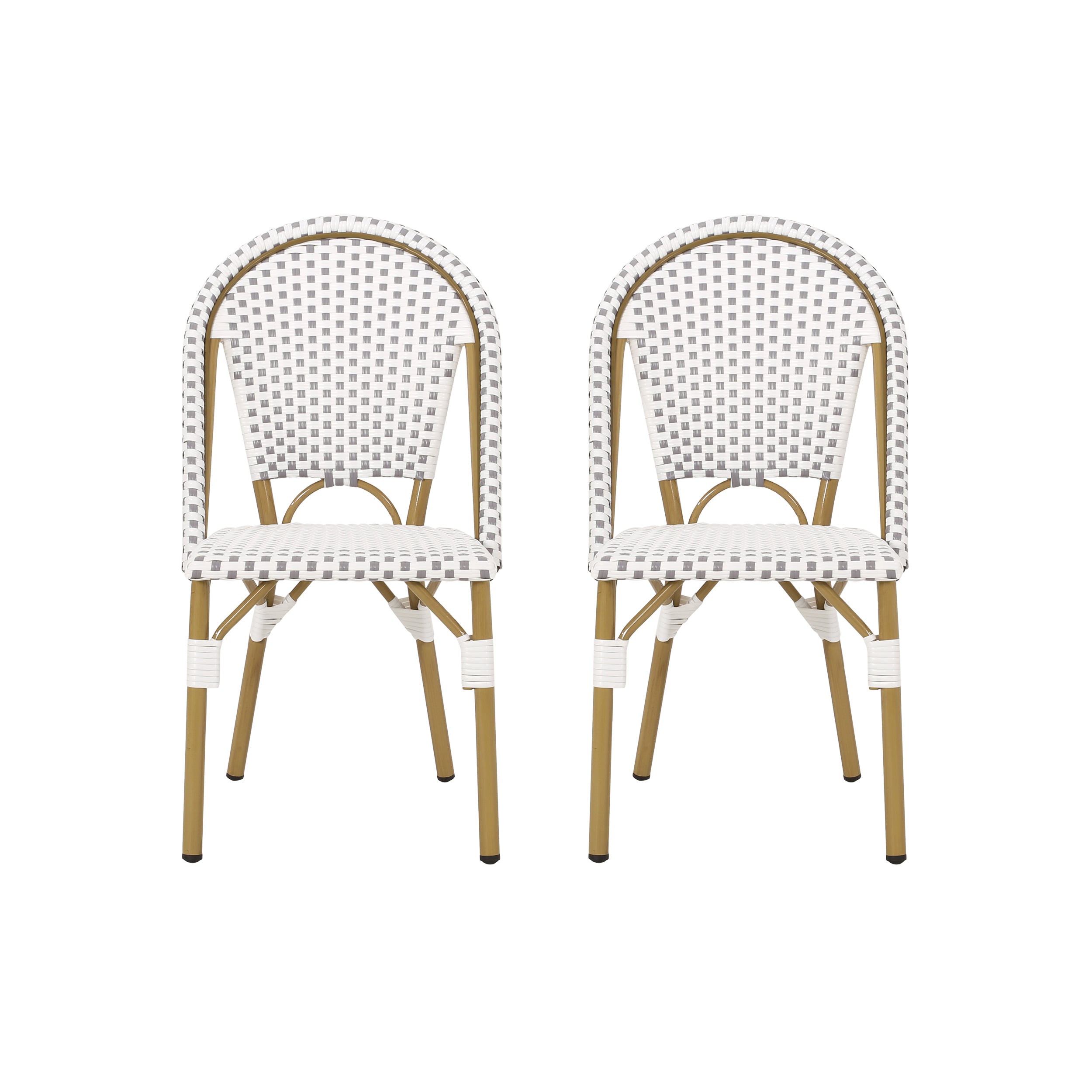 Desire Outdoor French Bistro Chair (Set of 2)