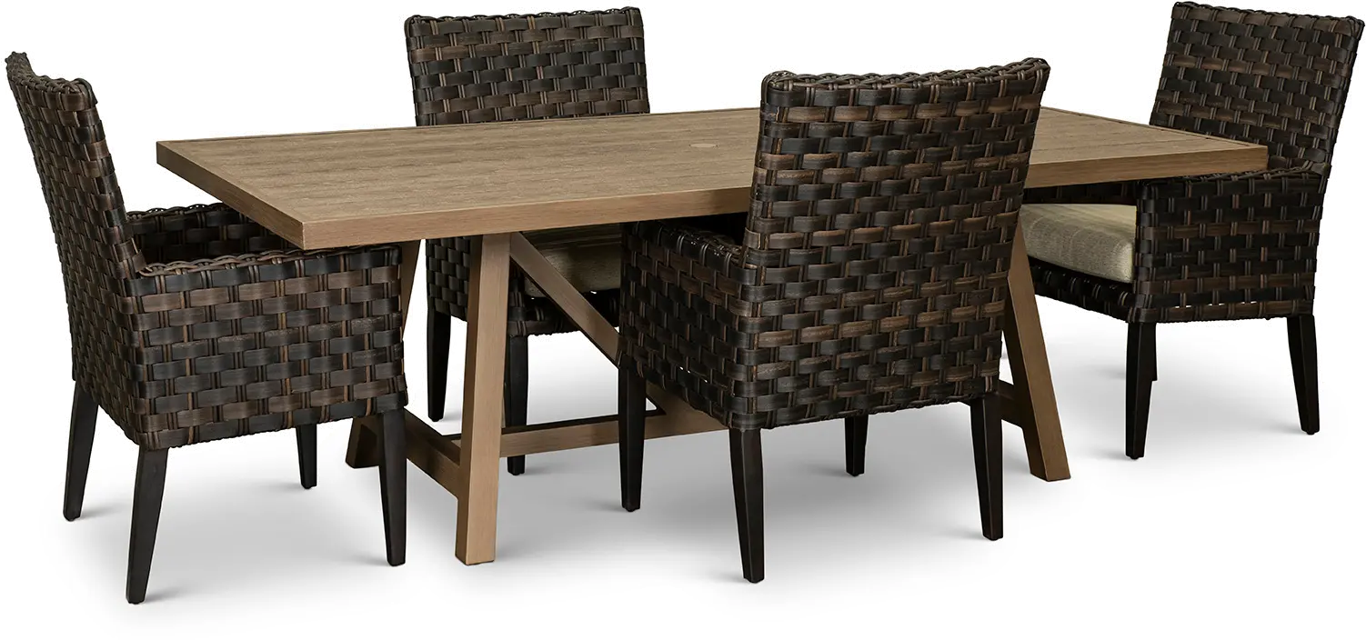 Sunset 5 Piece Patio Dining Set