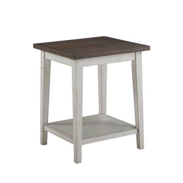 Furniture of America Lanningham Rustic 19-inch 1-shelf Side Table