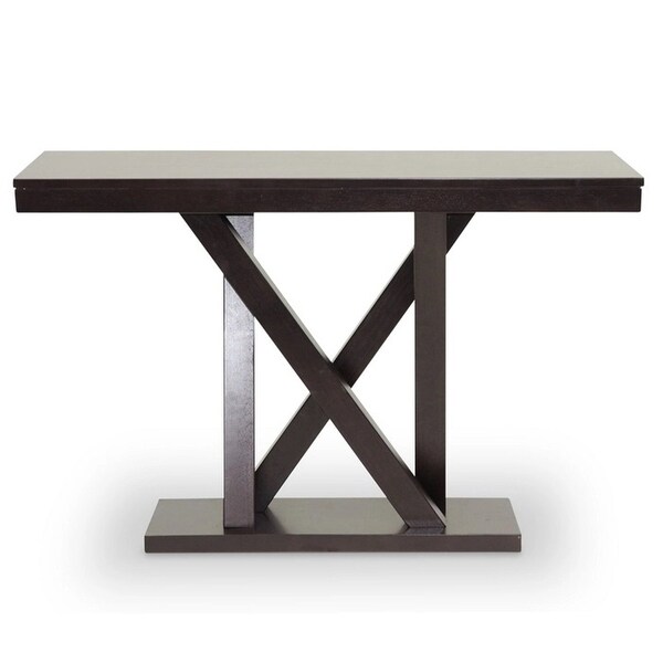 Everdon Dark Brown Modern Sofa Table