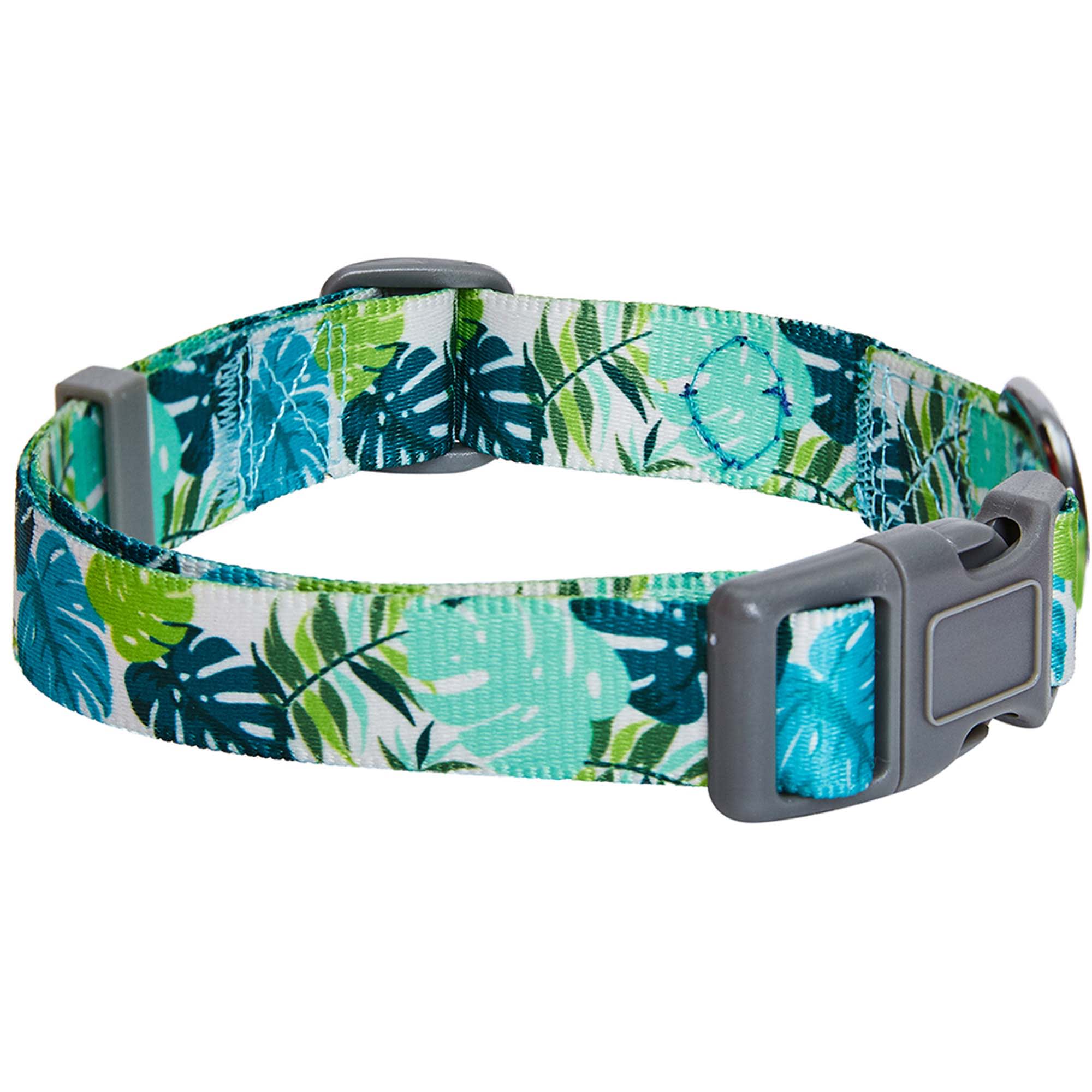 Blueberry Pet Essentials Bahamas Vacation Dog Collar， Small