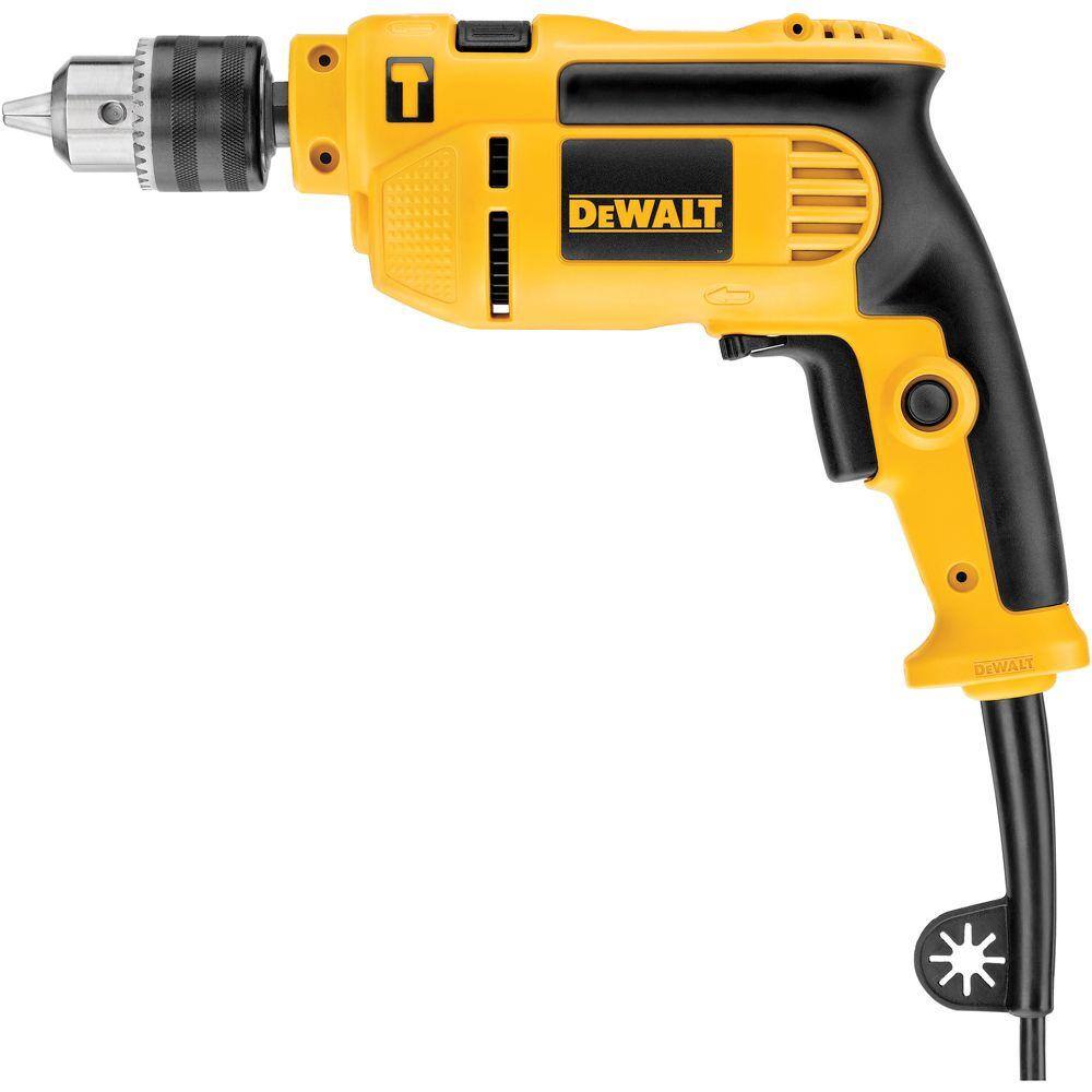 DW 7 Amp Corded 12 in. Single Speed Hammer Drill DWE5010