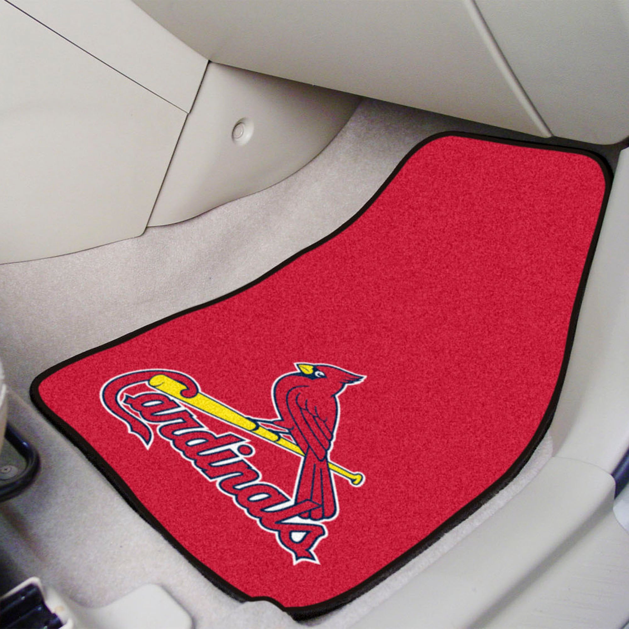 St. Louis Cardinals 2-pc Carpeted Car Mats 17