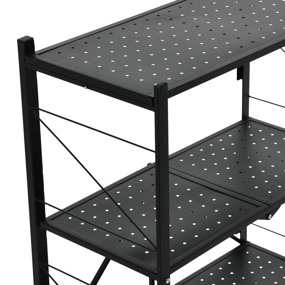 Metal 3 Tier Foldable Utility Rack   26.8\