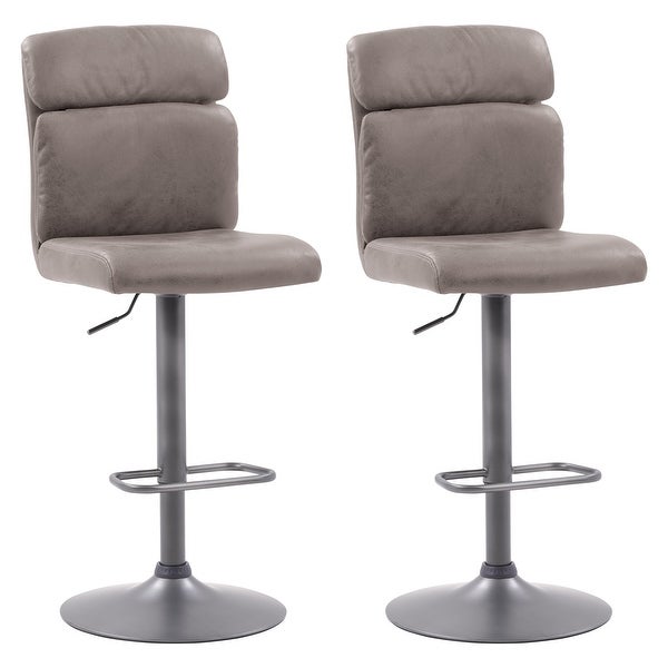 CorLiving Palmer Adjustable High Back Barstool