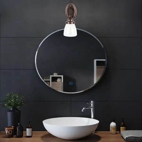 1 Light Vanity Wall Lighting - 5.5L x 6.25W x 13.5H in.