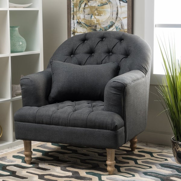 Anastasia Tufted Armchair by Christopher Knight Home