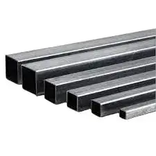 Metal Tube Pipe Square Tube Hollow Steel  Factory Galvanized Steel Rectangular Pipe Customized Hot Dipped Hot Rolled Fence Post