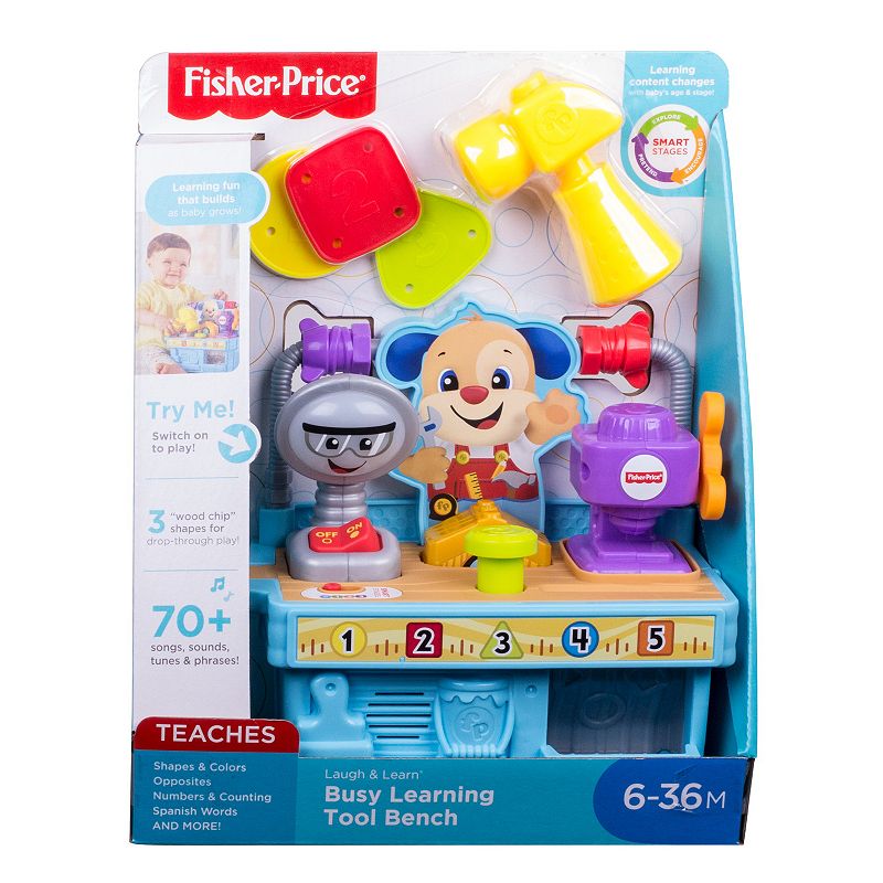 Fisher-Price Laugh and Learn Busy Learning Tool Bench