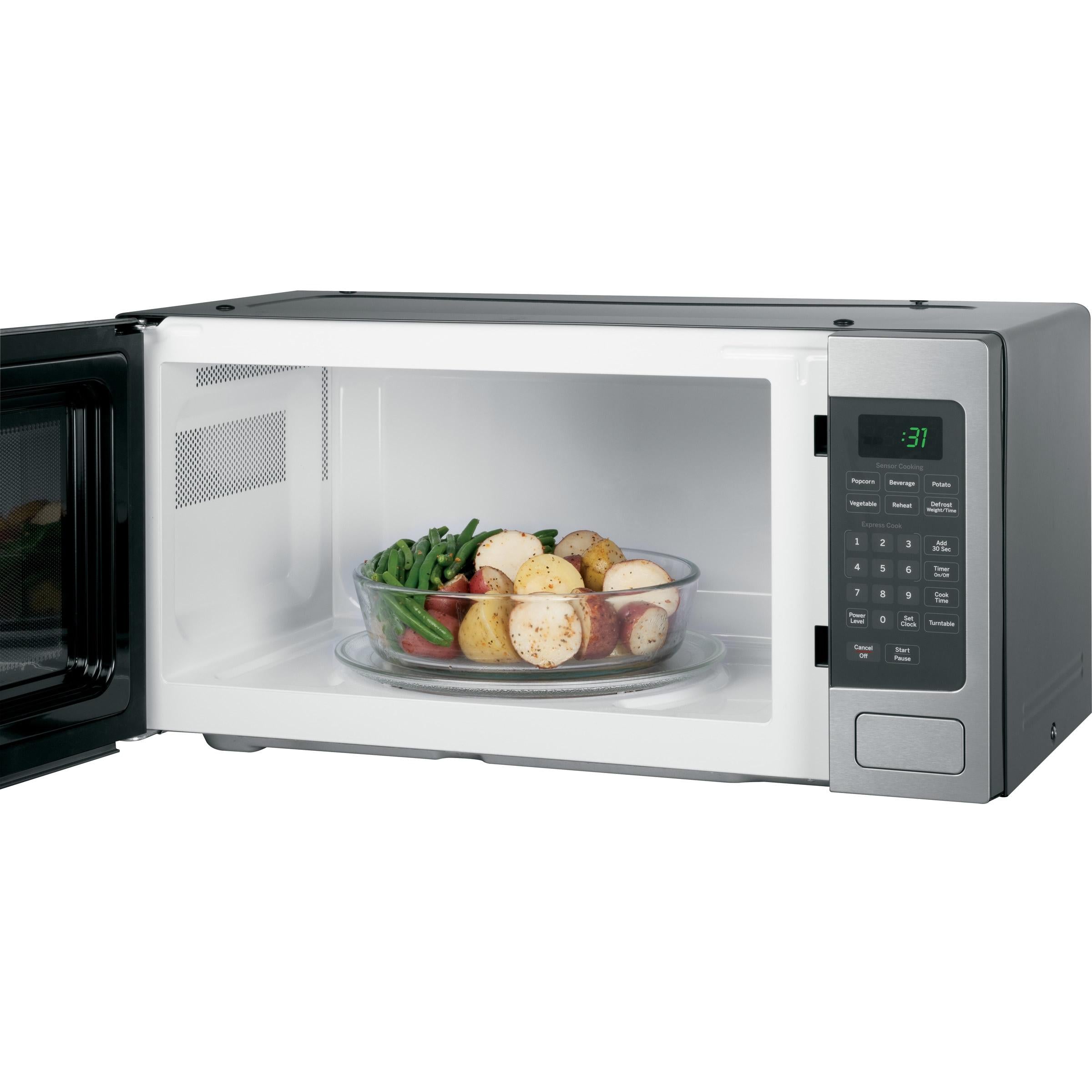 GE Profile 24-inch, 1.1 cu. ft. Countertop Microwave Oven PEM10SFC