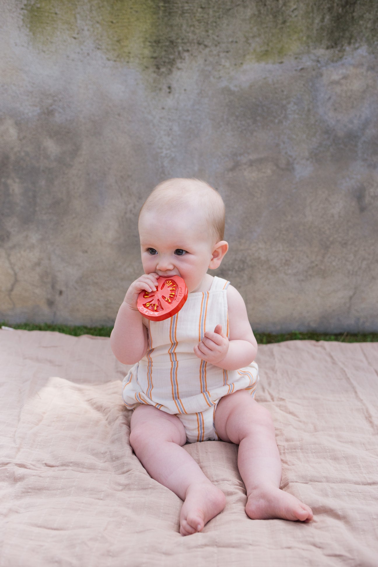 Renato the Tomato Teether by Oli & Carol