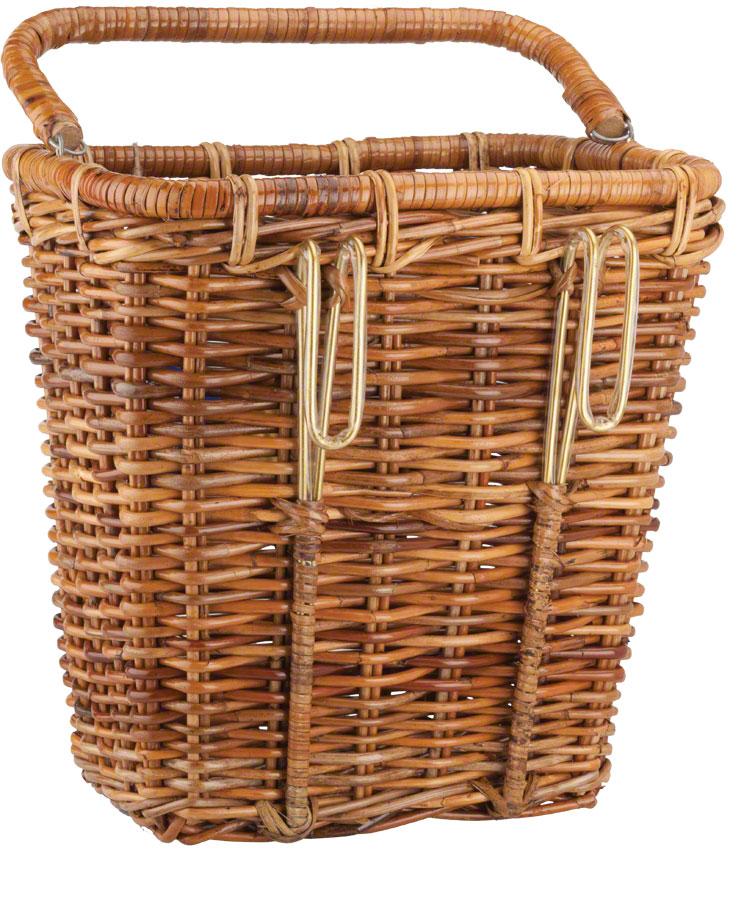 Nantucket Bicycle Basket Co. Cisco (Pannier Basket w/ Hooks)