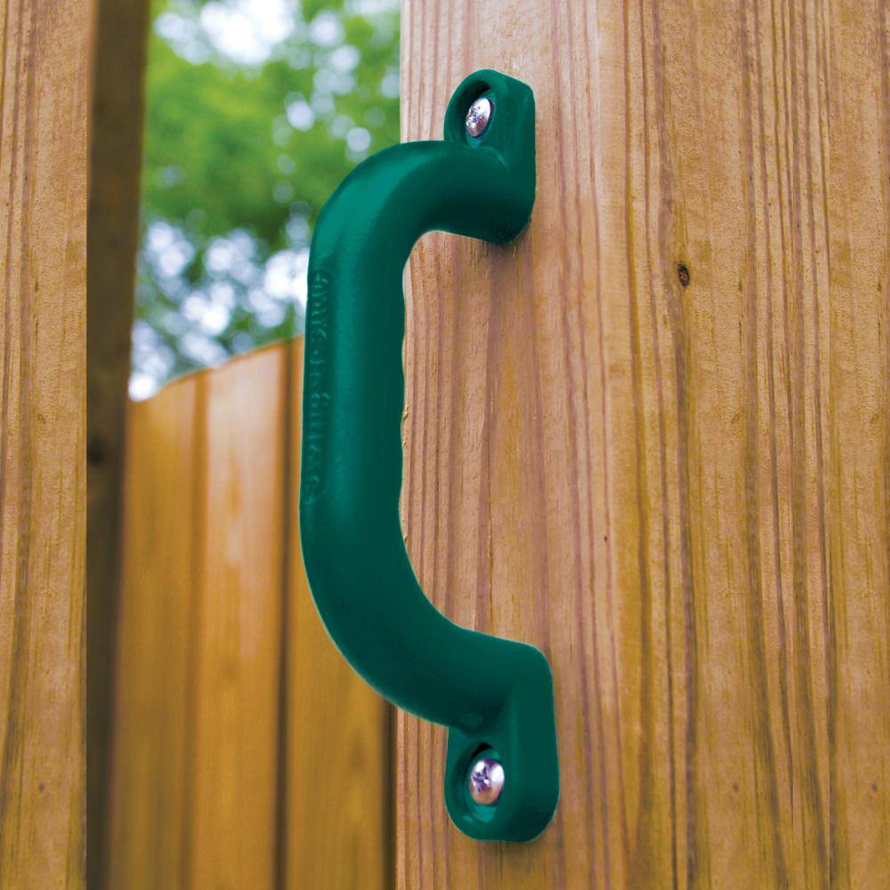 Swing-N-Slide Playsets Green Safety Handles (2-Pack) WS 4410