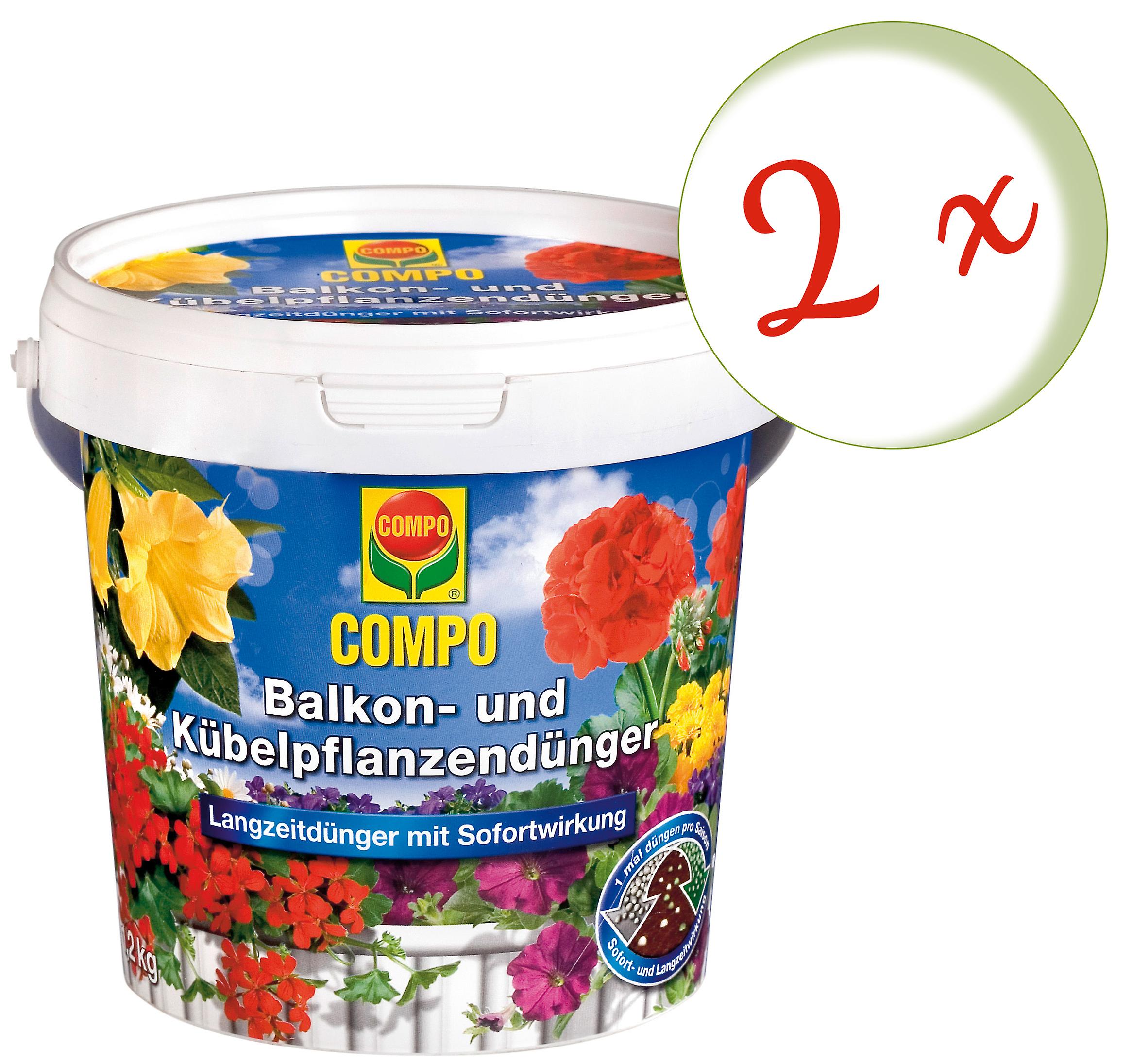 2 x COMPO balcony and bulbs， 1.2 kg