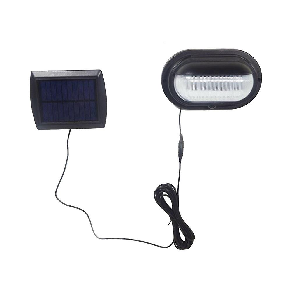 1 Set Outdoor Use Solar Wall Lamp Convenient Body Sensing Wall-mounted Lamp