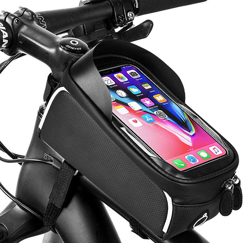 Factory Direct Selling  Waterproof Outdoor Easy Installation Cycling Bicycle Bike Phone Bag For Outdoor