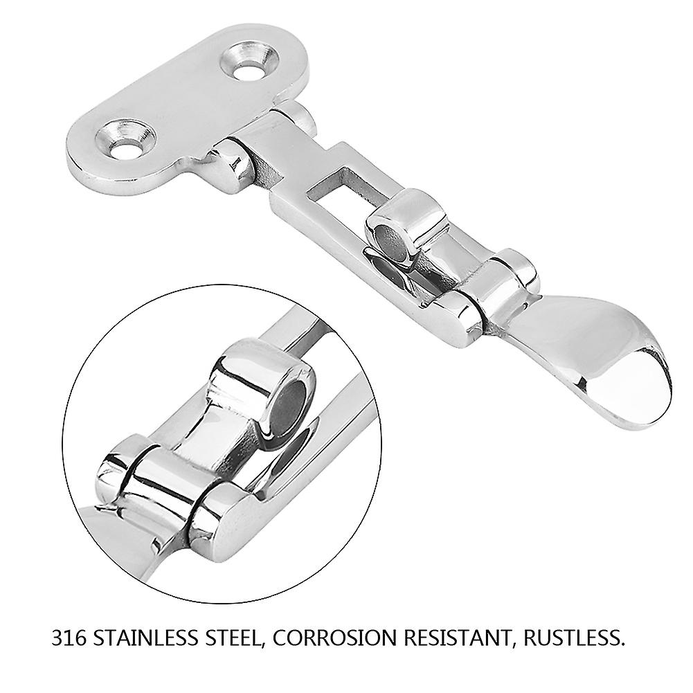 4.5 Inch Stainless Steel Boat Marine Locker Hatch Anti Rattle Latch Fastener Clamp