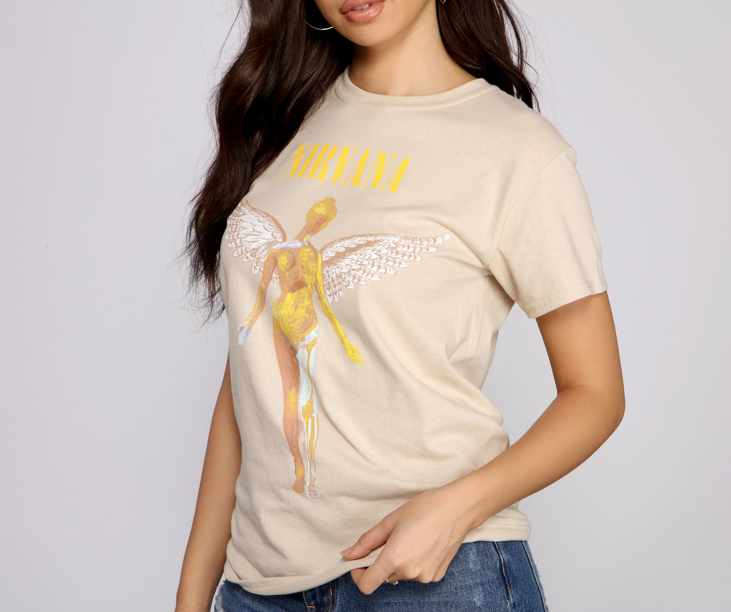 Nirvana Graphic Vintage Tee Shirt