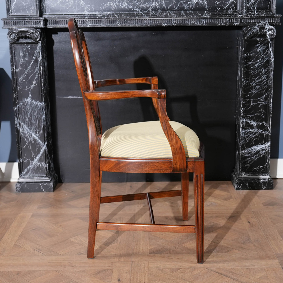 Clover Back Arm Chair   Victorian   Dining Chairs   by Niagara Furniture  Houzz