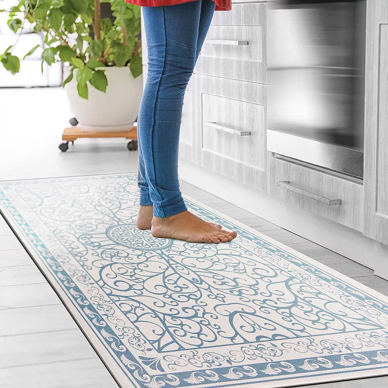 World Rug Gallery Traditional Bohemian Anti-Fatigue Mat