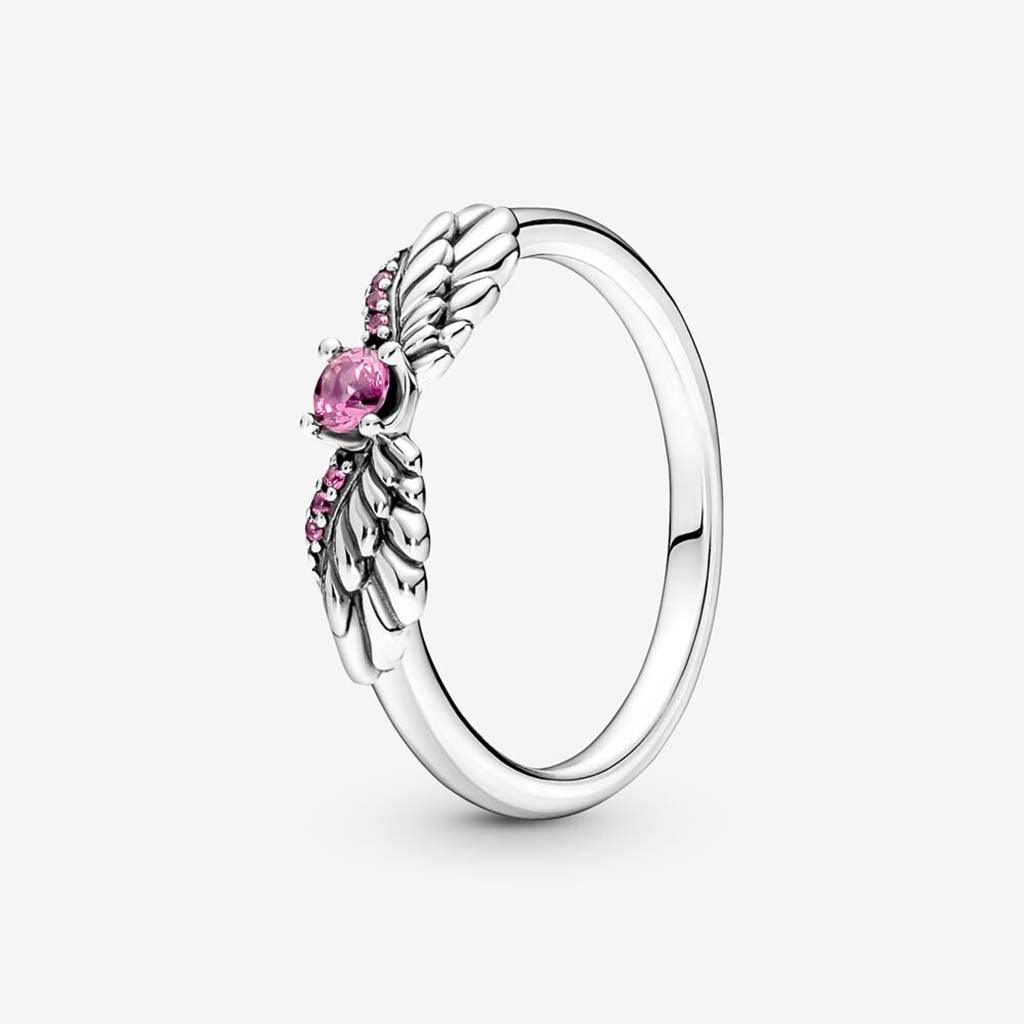 PANDORA  Sparkling Angel Wings Ring