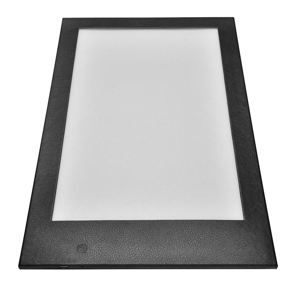 Yescom LED Back Lit Menu Holder Single Page 8.5x14in