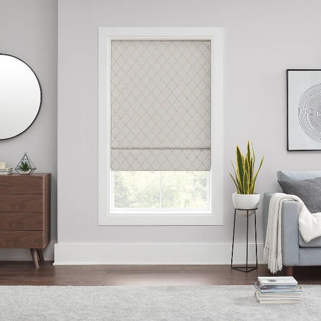 Darien Ogee 100 Total Blackout Cordless Roman Blind And Shade Eclipse