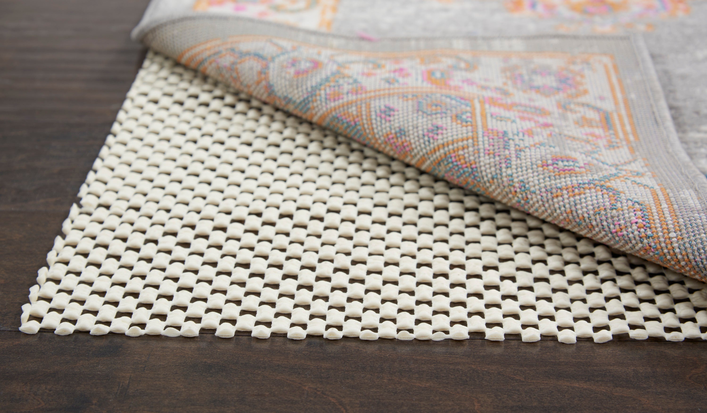 Grid-Loc Ivory Rug Pad