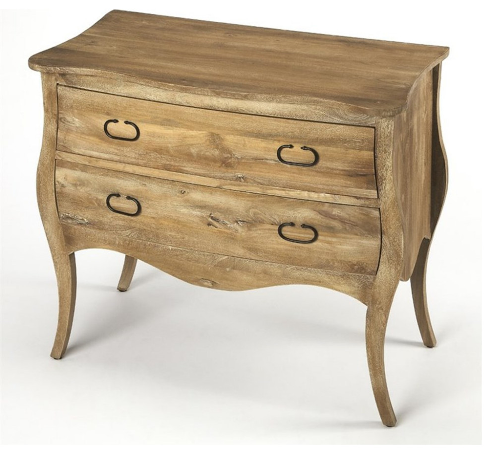 Rochelle Drawer Chest  Off White   Traditional   Accent Chests And Cabinets   by Homesquare  Houzz