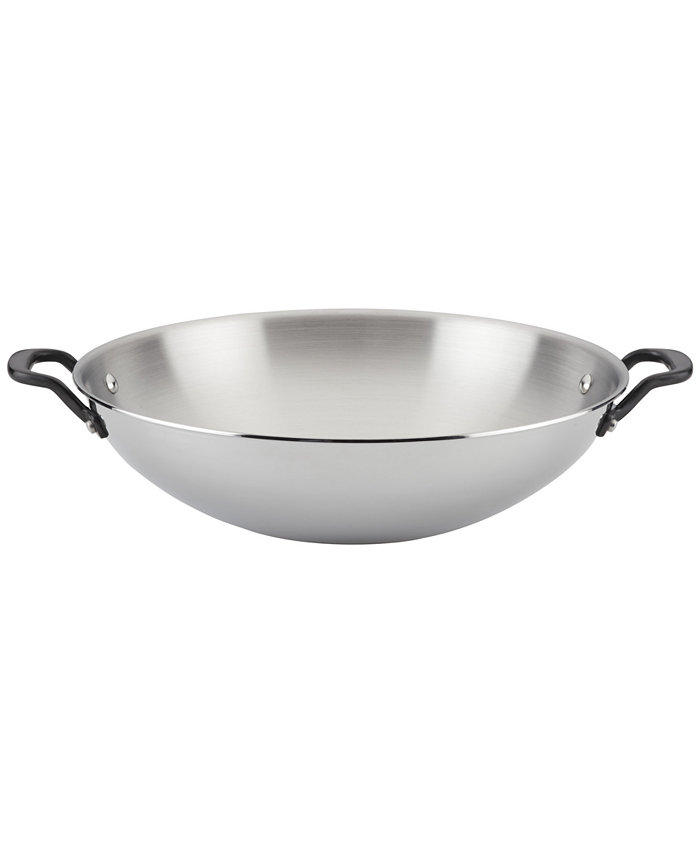 KitchenAid 5-Ply Clad Stainless Steel 15 Induction Wok