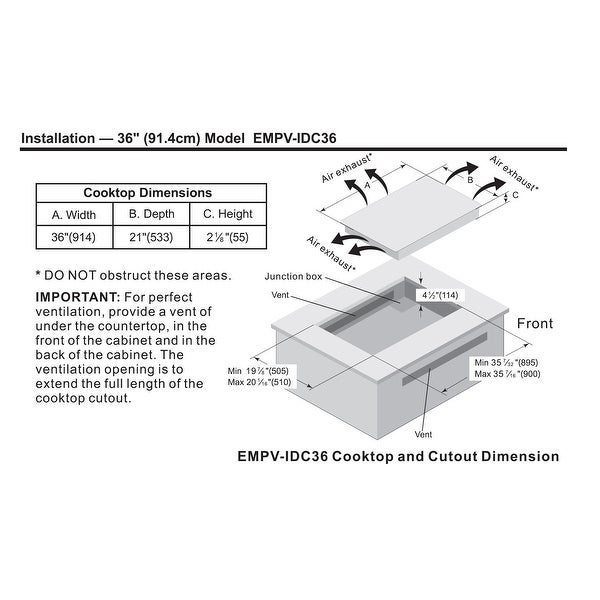 2 Piece Kitchen Package with 36