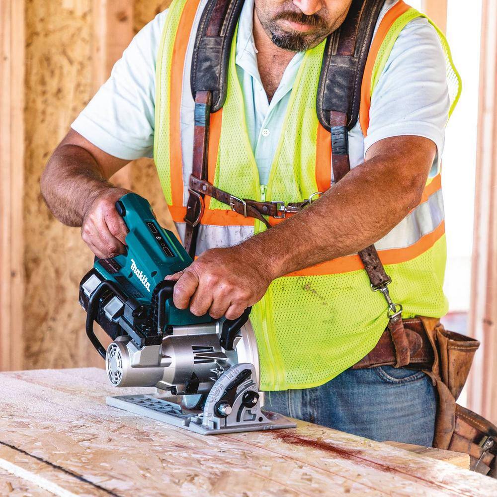 Makita 18V 5.0 Ah LXT Lithium-Ion Brushless Cordless Combo Kit (Hammer DrillImpact DriverCirc SawRecip SawLight) XT507PT