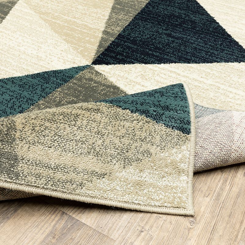 StyleHaven Easton Faceted Geometric Rug