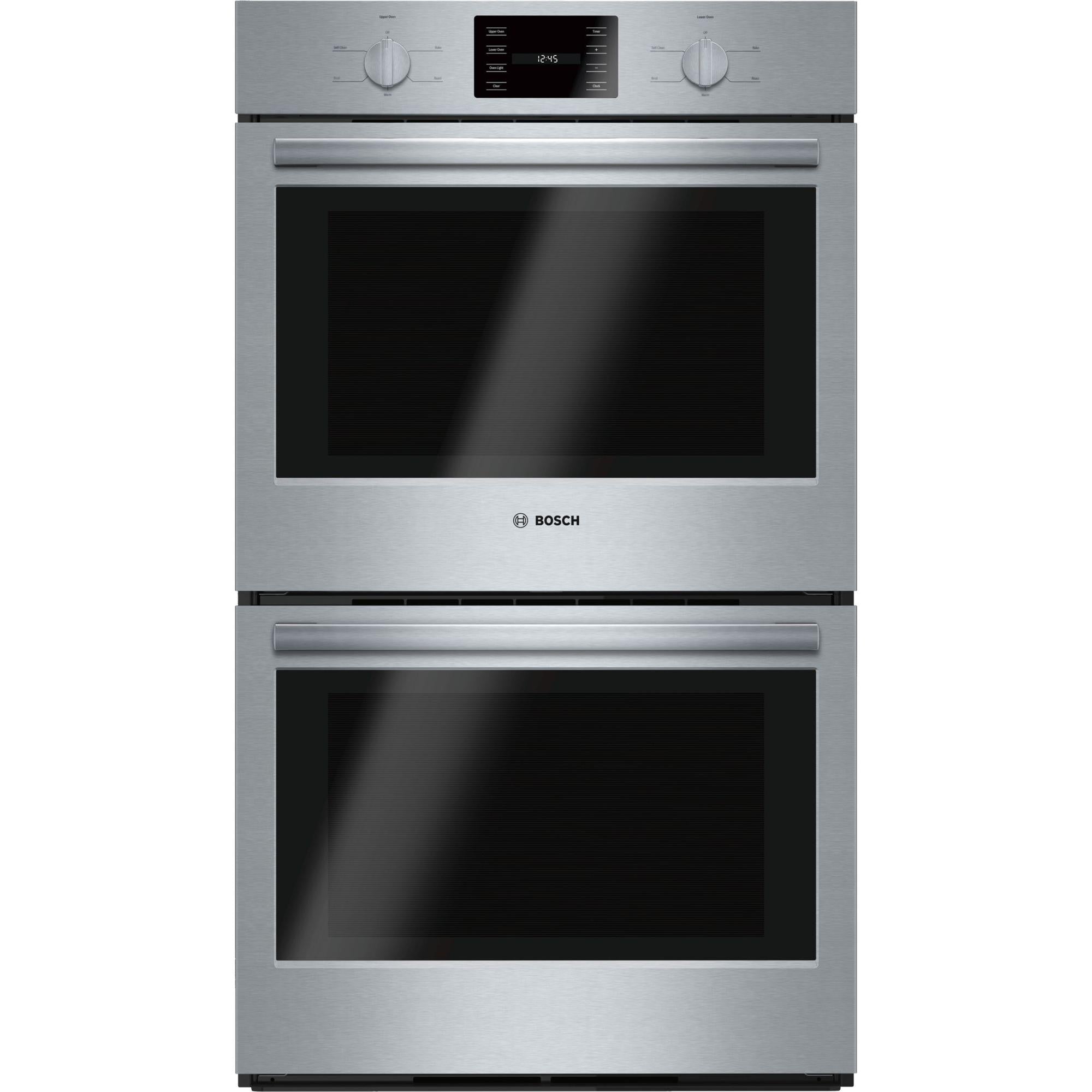 Bosch 30-inch, 9.2 cu. ft. Built-in Double Wall Oven with EcoClean�?HBL5551UC